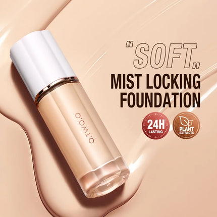 Soft Matte Foundation Liquid Lightweight Natural Finish Long Lasting Hydrating Oil Control Face Makeup for Woman Daily Wear