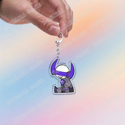 Popular Video Games Keychain Accessories Bag Charms Medkit Subspace Valk Meme Keychains Keyrings Jewelry Fans Game Gamer Gift