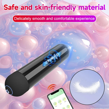 App Control Bullet Vibrator with Adjustable Size Wearable Panties 10 Vibrating Clitoral Stimulator Sex Toys for Women Couples