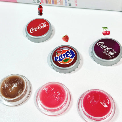 LiP SMACKER x Coca-Cola Classic Bottle Cap Lip Balm - Deep Hydration, Autumn & Winter Use, Exfoliates Dead Skin