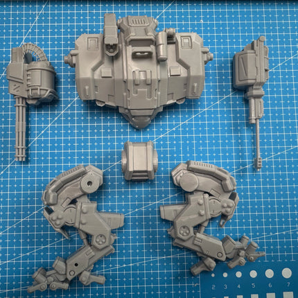 120mm Cast Resin Model Assembly Kit, GK, Resin Combat Gravity Mech, Unpainted Needs To Be Assembled.