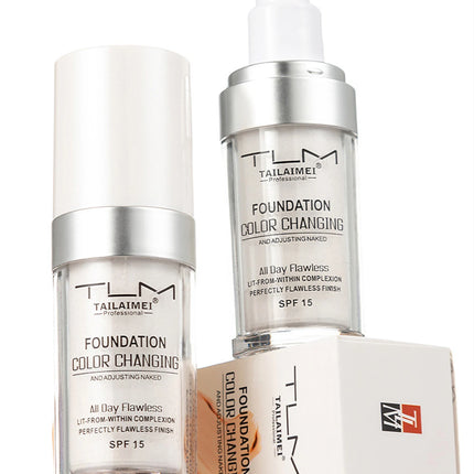 30ml Foundation Magic Color Changing Foundation Liquid Soft Matte Long Lasting Hydrating Makeup Base Maquiagem Korea Makeup