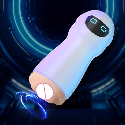 Male Masturbator Penis Trainer Suction Cup Men's Masturbation Cup Simulation Texture Delayed Ejaculation Adult Sex Toy For Men