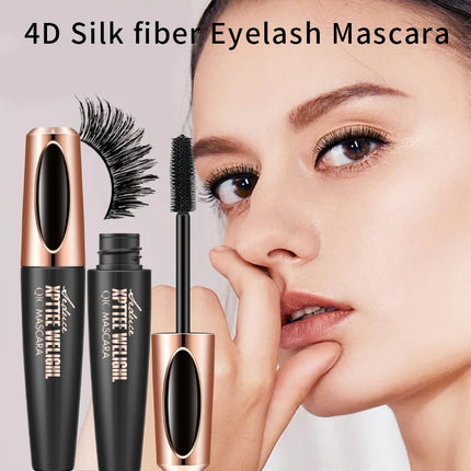 7D Fiber Mascara Set Waterproof Durable Curling Mascara Sweatproof Anti-smudge Slimming Base Mascara for all skin types