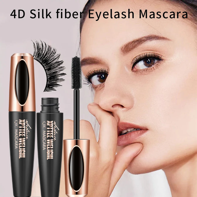 7D Fiber Mascara Set Waterproof Durable Curling Mascara Sweatproof Anti-smudge Slimming Base Mascara for all skin types