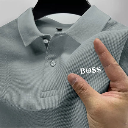 2025 Men's Versatile Polo - Classic Design Work Travel Multiscreen Tee