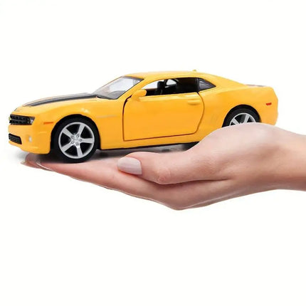 1/36 Chevrolet Camaro Super Sport Toy Car Model 5'' 1:36 RMZ CiTY Diecast Miniature Vehicle Pull Back Collection Gift for Boys