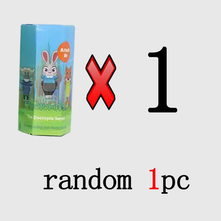 Hot Cartoon Angel Blind Box Zootopia Doll Figuren Unboxing Fun Car Interior Decoration Ornament Birthday Christmas Doll Gift