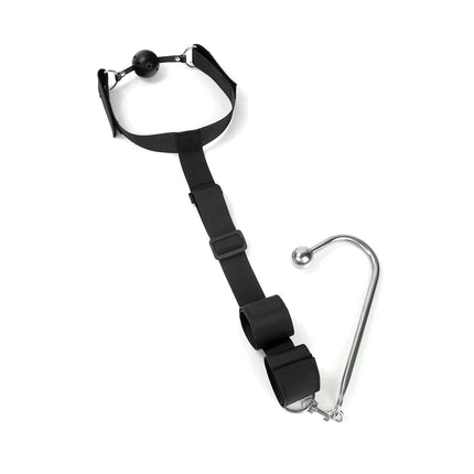 Hot-selling reverse mouth gag, SM training anal hook, reverse mouth gag, adult forced training props, adult products