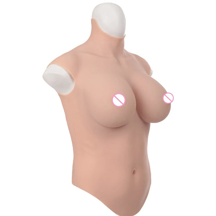 Dokier No-oil Silicone Breast Forms Fake Boobs Plate Enhancer Tits Male to Shemale Transgender Drag Queen Crossdressing Cosplay - TOYS-SUCE