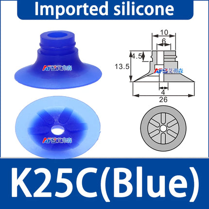 10Pcs Mechanical arm film plastic bag accessories packaging machine bag opening suction cup Suction nozzle for bag machine APEX