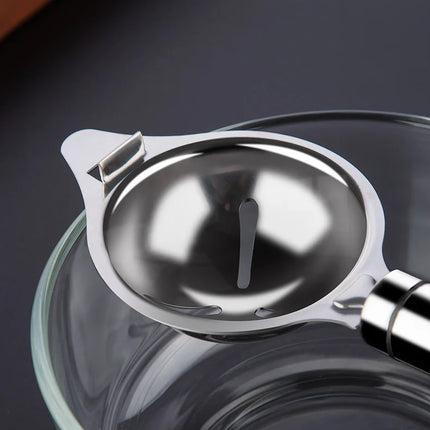 Egg White Separator Stainless Steel Tools Eggs Yolk Filter Gadgets Kitchen Accessories Separating Funnel Spoon Divider Utensils