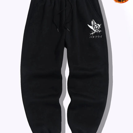 Fashionable Printed Pattern Men's and Women's Slim Fit Y2K Style Gothic Casual Sports Street Style Couple Style Sweatpants