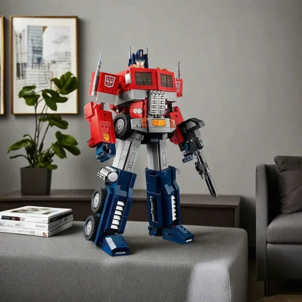 Big Promotion 1508 Pieces Truck Deformation Car Deformation Optimus Prime Movie Robot Car Building Blocks Gift