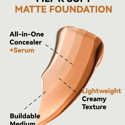 MLSMILE 6-Color Powder Foundation Long-Lasting Waterproof Moisturizing Sweat Resistant Oil-Control Concealer Easy to Open CO:02