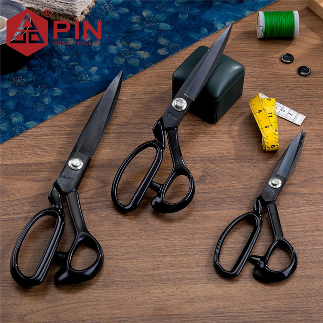 Heavy Duty Sewing Scissors for Fabric & Leather, 8"10"12" Sharp Shears Set for Dressmakers, Crafters, Artists & Home Office Use