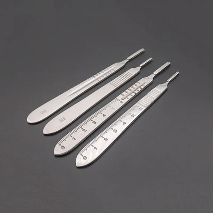 Sterile Surgical Scalpel Blades Individually Packaged, Carbon Steel 11 Extra Point & 23 Stainless Steel, Full Range of Sizes