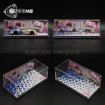 1: 64 Car Model Acrylic Display Box Scene