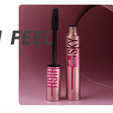 4D Silk Fiber Lash Mascara Lengthening Thick Curling Waterproof Mascara No Fading 24h Lasting Eye Lashes Brush Enhance Eyelashes
