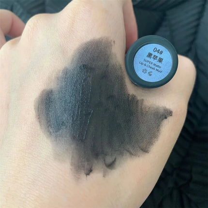 Pigeon Blood Red Matte Lipstick Waterproof and Lasting Blue Gothic Lip Gloss Sexy Punk Black Lip Tint Dark Lip Cream Makeup