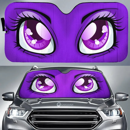 Sunshades Reflector Anti Uv Protector Evil Eyes Custom Car Sunshade Sun Shade Universal Summer 2022hot Sale