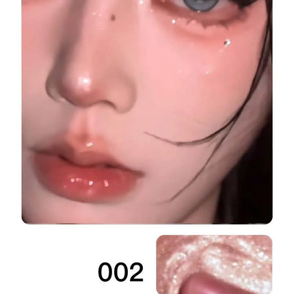 Light Shadow Highlighter Mashed Potato Diamond Shining High Gloss Paste Pearlescent Fine Flash Brightening Contouring Highlights