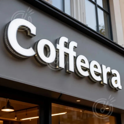 Logo for Business Led Metal Signs Signboard Light Letter Large Luminous Letters Custom Sign Signage Personal Design Neon Acrylic