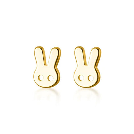 Trendy Minimalist Real 100% 925 Sterling Silver Mini Small Love Heart Stud Earrings for Women Student Teen Jewelry Gift