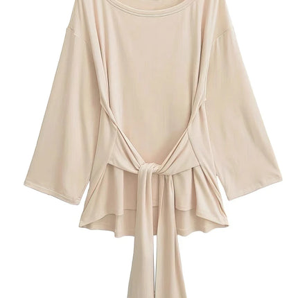 Sexy Thin See Through Long sleeve Oversize T shirt Women Bandage Off shoulder Top Female Basic Long Tees Korean Chic Lady New
