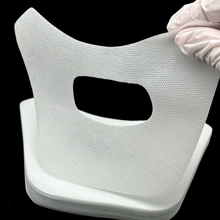 150pcs Dental Mouth Cloth Saliva Pad Lip Protection Mat Teeth Whitening Consumables Face Gauze Mouth Non Woven Material