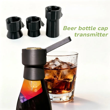 Creative Catapult Beer Bottle Opener Fun Bottle Cap Launcher Remover Portable Bar Tool for Home Party Gathering Outdoor Drinking