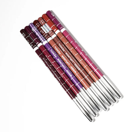 Waterproof Matte Lip Liner Long Lasting Moisturizing Sexy Brown Lip Pencil Women Natural Lipstick Makeup Lip Cosmetics