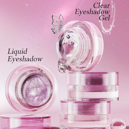 Multi-Use Liquid Glitter Eyeshadow High Shine Shades Gel Liquid Eyeshadow Water Light Quick Dry Long Lasting Multi-Use Makeup