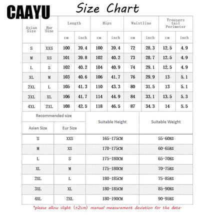 CAAYU Joggers Cargo Pants Mens Casual Hip Hop Y2k Multi-Pocket Male Trousers Sweatpants Streetwear Techwear Tactical Khaki Pants