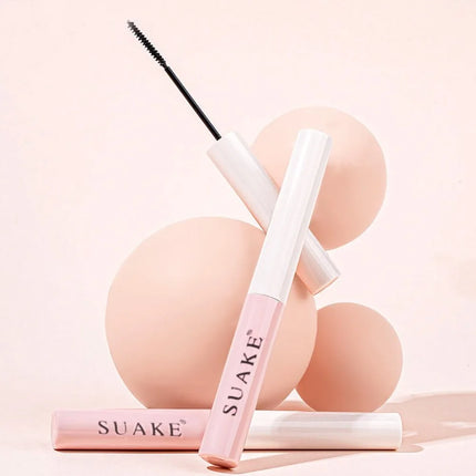 Black Brown Mascara Slim Brush Head Long Curled Eyelash Lift Cream Not Easy To Smudge Lashes Lengthening Pigment Big Eyes Makeup