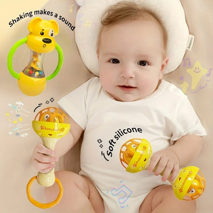 Hand cranked interactive sensory toy，promoting hearing development, ideal gift for on birthdays or Halloween Christmas