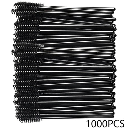500/1000pcs Eyelash Brush Applicator Wholesale Lash Mascara Wands Brushes For Eyelash Extension Eyebrow Spoolies Beauty Tools