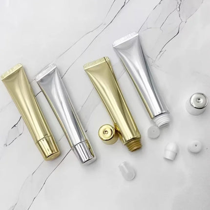 10/50/100/300pcs 10ml Empty Lip Balm Tube Soft Tube Squeeze Hose Lip Glossy Lip Oil /Cream /Concealer Cosmetic Container Sample