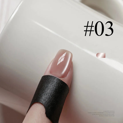 WS 10ML Silk Nude Crystal Cat Eye Gel Polish Magnetic Nail Polish Holographic Pink Cat Eye Gel Nail Polish Gel Gel Varnish