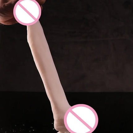 Super Soft Realistic Dildo for Women with Suction Cup Perfect Size Big Penis Female Masturbator Silicone Skin Feel Dick Sex Toy