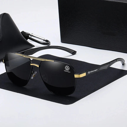 Volkswagen R Passat Touran Polo Magotan GTI Golf Tiguan Touareg Arteon Car High End Leisure Polarized Sunglasses Fashion Goggles