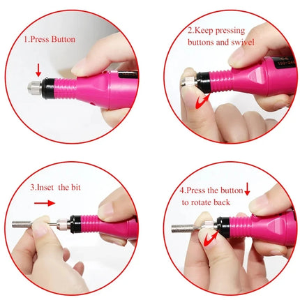 Gel Nail Polish Kit With UV Nail Lamp Electric Nail Drill Machine Soak OFF Gel Nail Kit Base&Top Coat Gel Polish Nail Tools Set