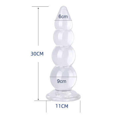 4 Size Anal Beads Dildo Adult Penis Round Balls TPE Dick Erotic Sex Toy Dilatador Sexshop Butt Plug Stimulator Prostate Massager