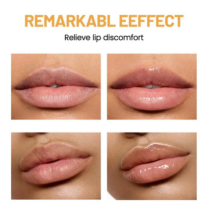 6PCs Natural Fresh Fruit Lip Balm Set Winter Moisturizing Lip Oil Long-Lasting Glossy Nourishing Lipstick Dry Lip Care Makeup