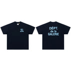 L / 816 black light blue letters