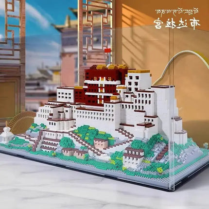 China Potala Palace building block model, a large-scale architectural model assembly toy/gift.