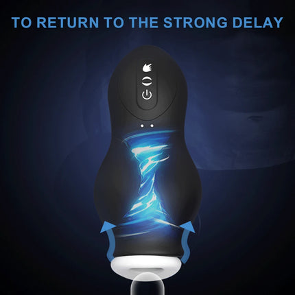 Automatic Male Masturbator Vagina Pussy Sucking Vibration Massager Real Penis Blowjob Masturbation Cup Adult Sex Toys For Men18