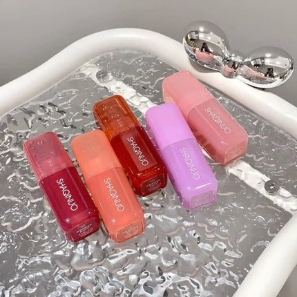 Peach Pink Blush Liquid Moisturizing Smooth Long Lasting Non Fading Facial Contouring Brightening Essential Natural Makeup