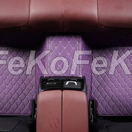 Custom Car Floor Mats For VW Polo Polo-Plus Polo-GTI Auto Carpets Foot Coche Accessorie