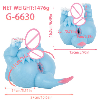 SHAZ Two Color Monster Masturbator, High-quality Silicone, Sex Toy for Men, sztuczna pochwa мастурбатор taschenmuschi